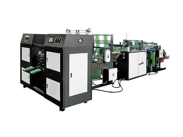 HC-WX300X2双线八折连卷制袋机(无芯)